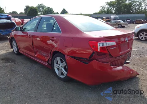 2012 Toyota Camry Se из США, поврежденный, VIN 4T1BF1FKSCU576259